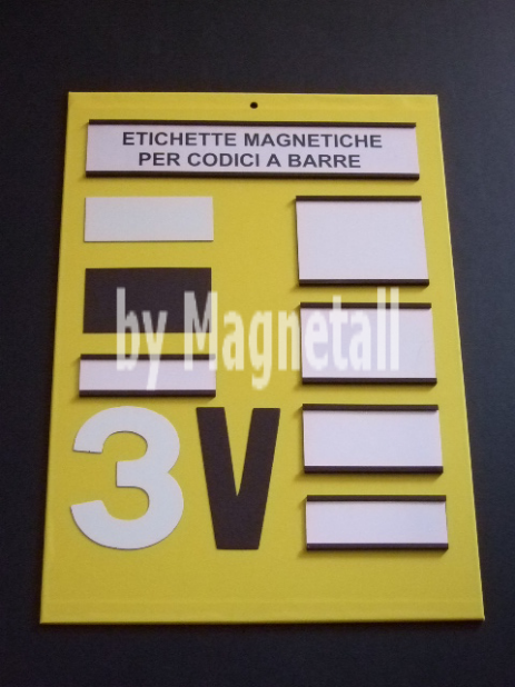 Sistemi magnetici per scaffali metallici - Magnetall produzione e  lavorazione gomma magnetica