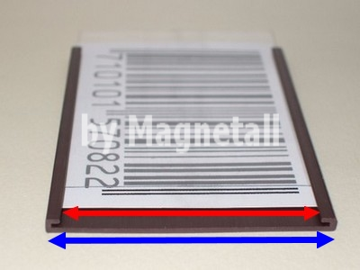 Etichette magnetici stampati - Magnetall produzione e lavorazione gomma  magnetica