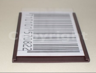 Type C magnetic label with paper and PVC